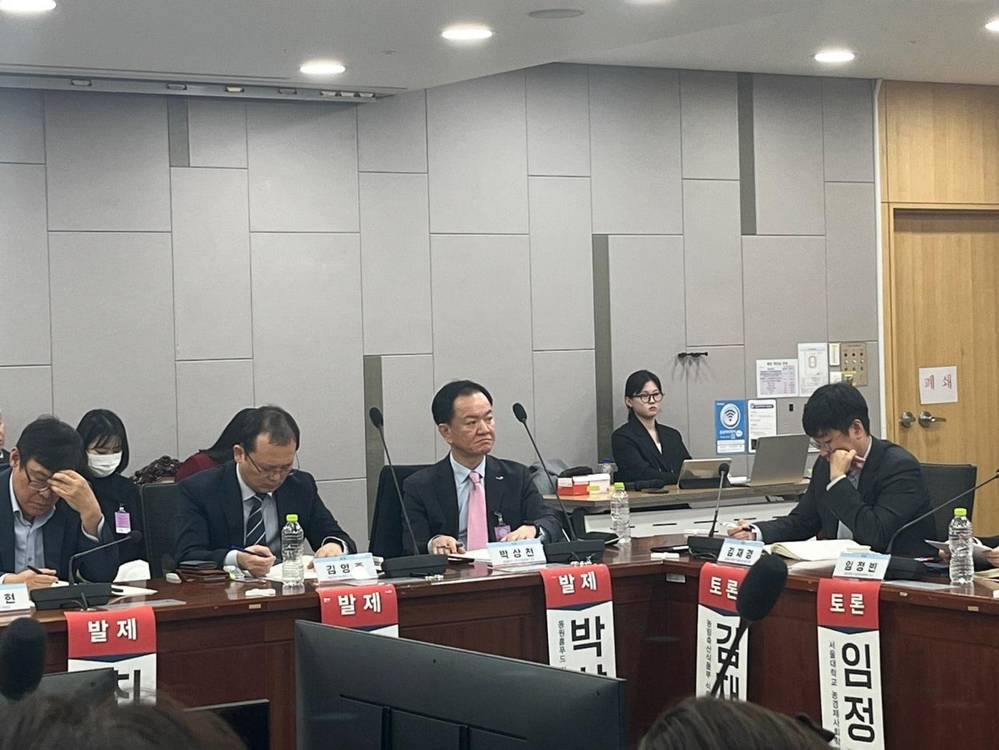 본문 이미지 - (가운데)박상천 동원홈푸드 식재사업부 상무