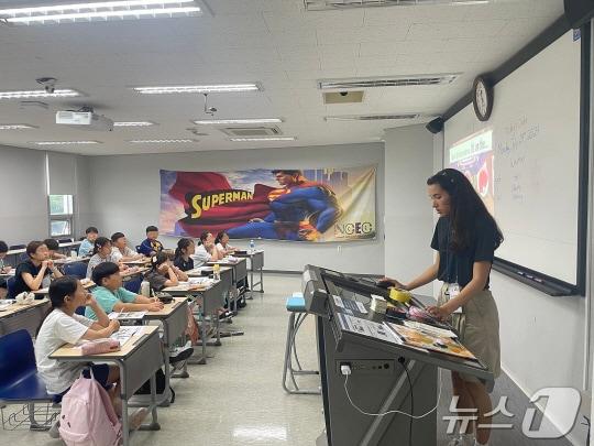 본문 이미지 -  노원구, 어린이 영어 캠프 진행 (노원구 제공)