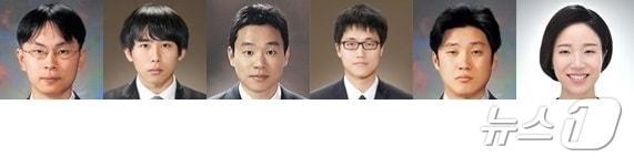 본문 이미지 - 왼쪽부터 이창섭 전주지방법원 부장판사, 강경민 전주지방법원 군산지원 판사, 김도형 전주지방법원 부장판사, 박상곤 전주지방법원 판사, 박성구 전주지방법원 군산지원 부장판사, 한지숙 전주지방법원 판사&#40;전북지방변호사회 제공&#41;2024.12.20/뉴스1