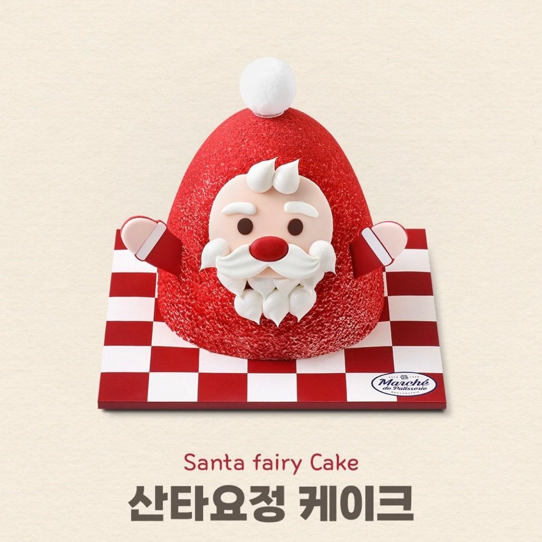 본문 이미지 - 파리바게뜨 산타요정케이크&#40;SPC 제공&#41;.