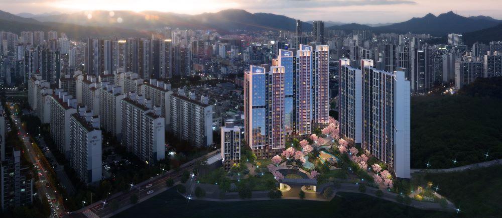 본문 이미지 - 태영건설 의정부 장암6구역 개발 조감도.(태영건설 제공)