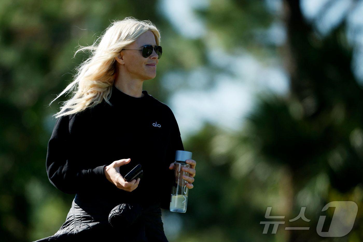 타이거 우즈(미국)의 전처 엘린 노르데그렌. ⓒ AFP=뉴스1