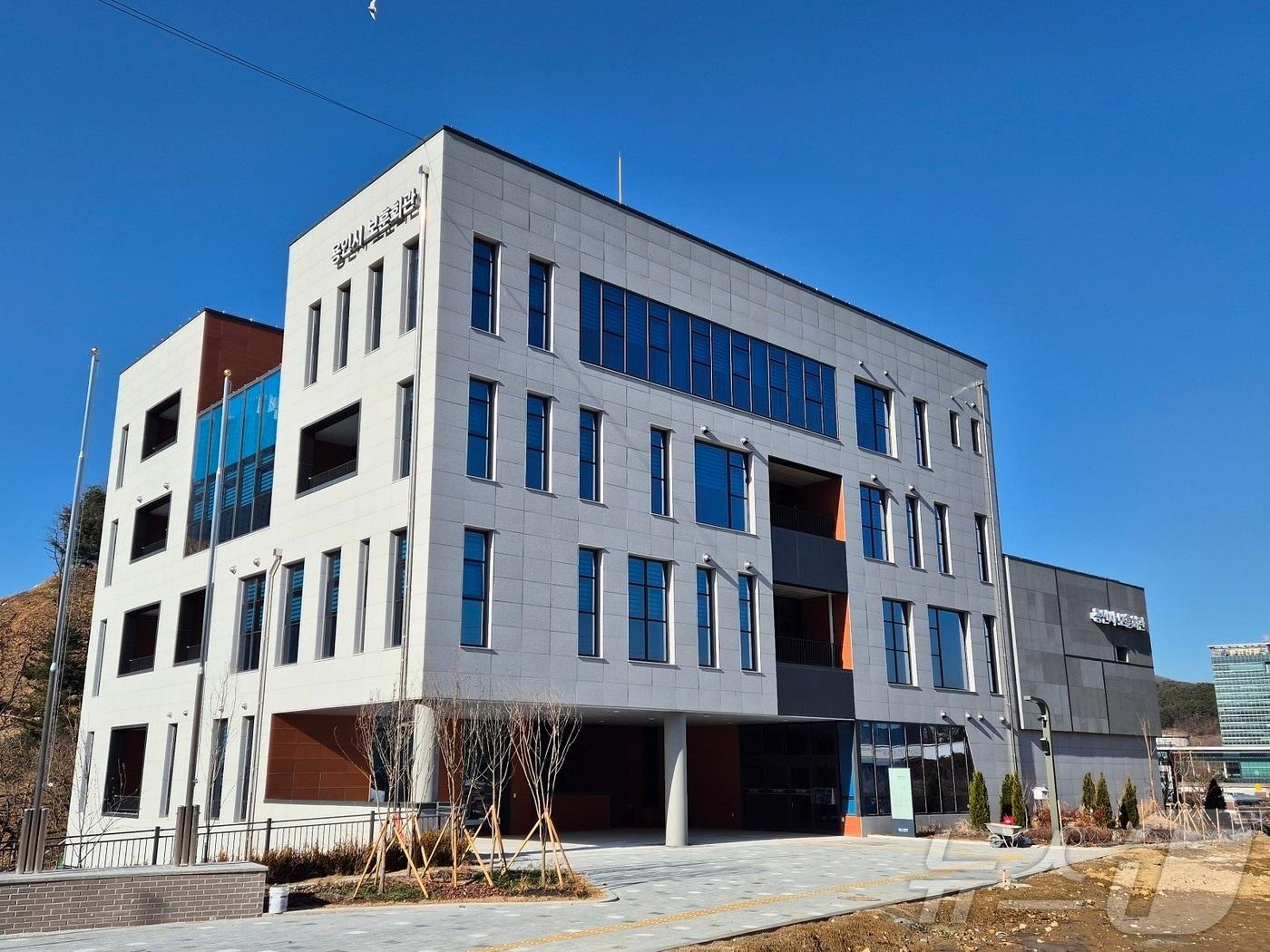 본문 이미지 - 용인시 신축 보훈회관 전경.(용인시 제공)