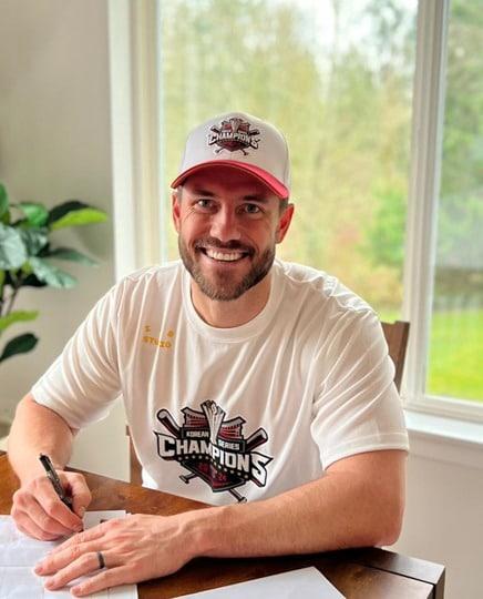 본문 이미지 - KIA 타이거즈와 계약한 패트릭 위즈덤 (KIA 타이거즈 제공)