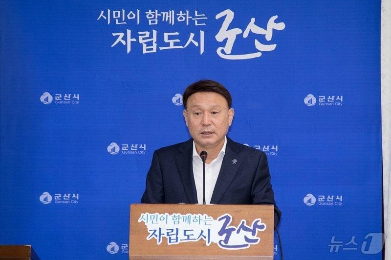 본문 이미지 - 강임준 군산시장.(군산시 제공) 2024.12.26/뉴스1