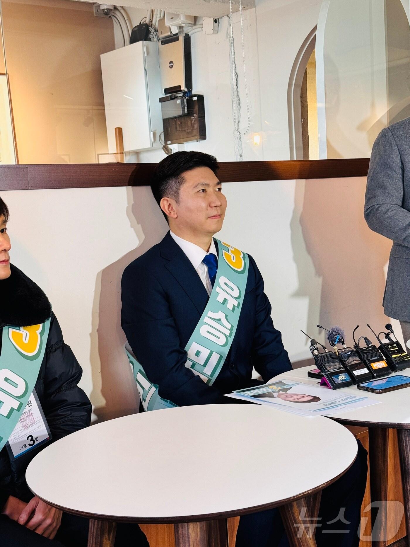 본문 이미지 -  유승민 대한체육회장 후보.2024.12.26/뉴스1 ⓒ News1 서장원 기자