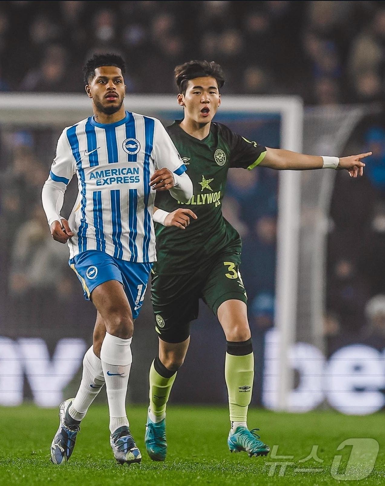 본문 이미지 - 브렌트포드 김지수 (브렌트포드 SNS 캡처) 2024.12.28/뉴스1