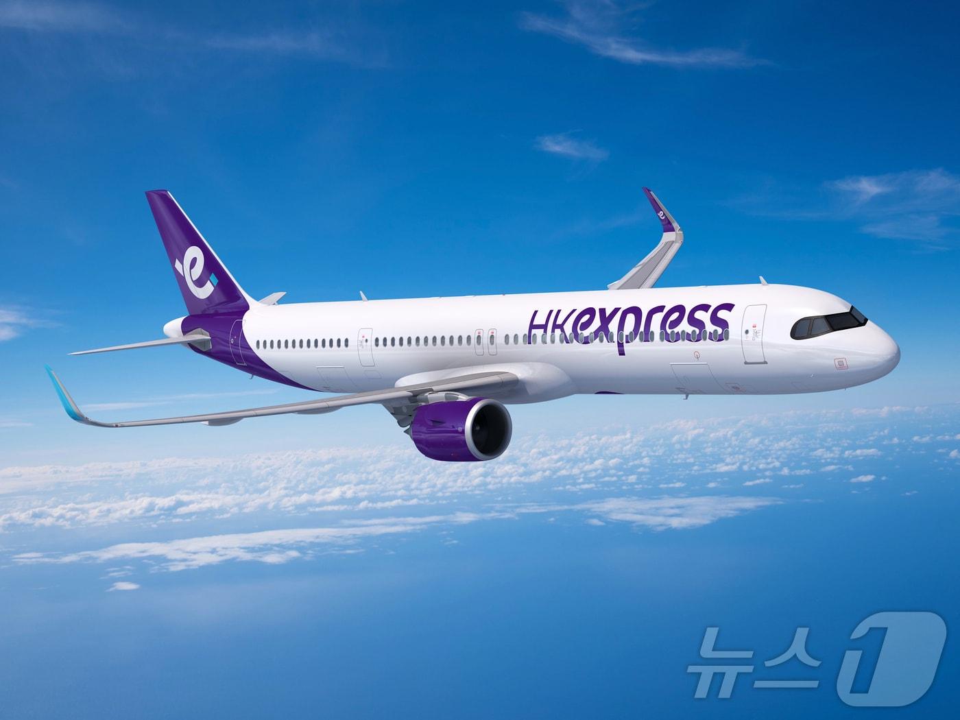 본문 이미지 - 홍콩익스프레스 A321neo 기종(홍콩익스프레스 제공)
