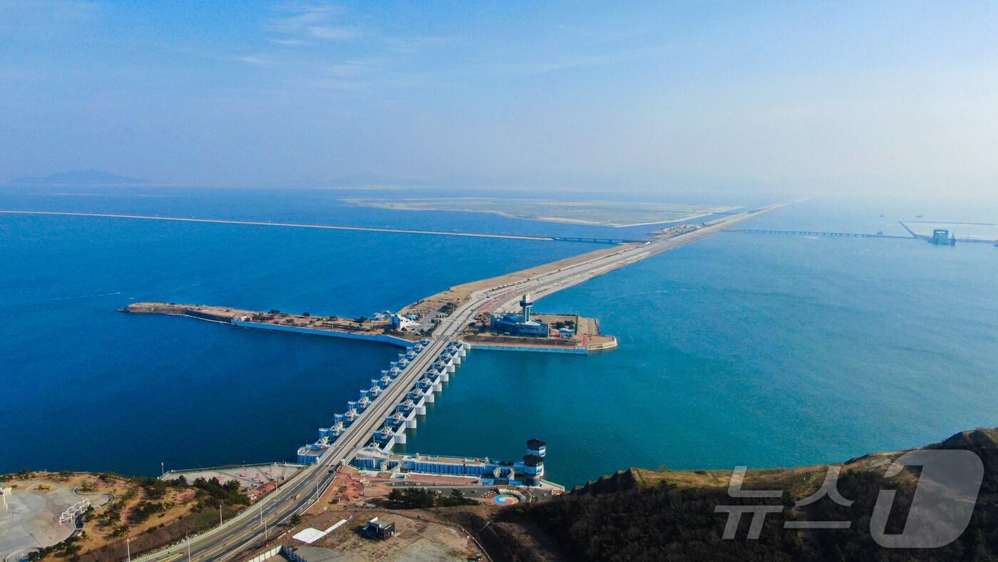 본문 이미지 - 새만금 사업 현장 모습.(새만금개발청 제공)/뉴스1