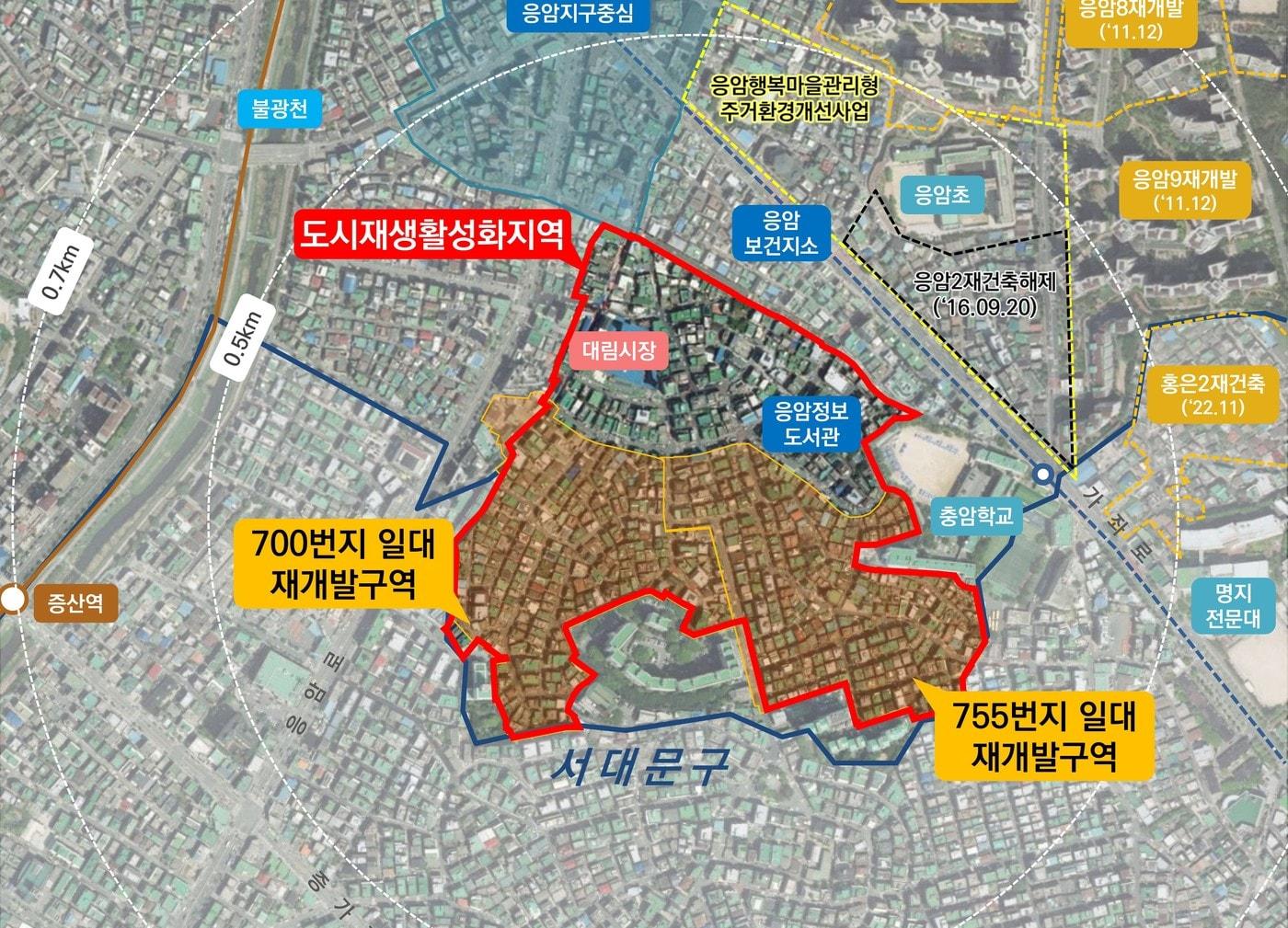 본문 이미지 - 응암3동 위치도(서울시 제공).