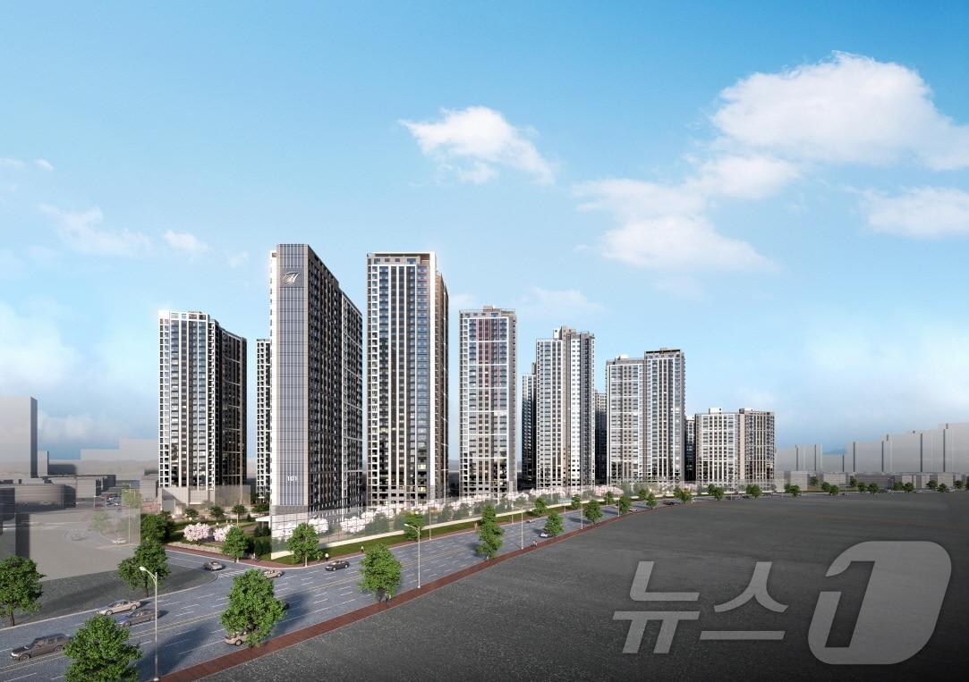 본문 이미지 - 힐스테이트 평택역센트럴시티.&#40;현대건설 제공&#41;