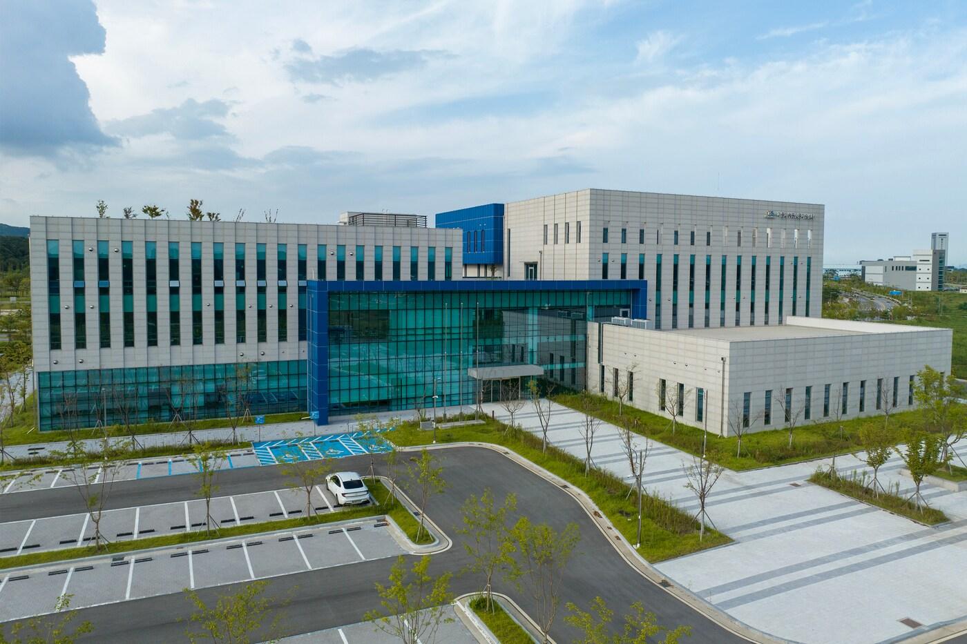 한국교통안전공단 홍성자동차부품인증지원센터 전경.(한국교통안전공단 제공)