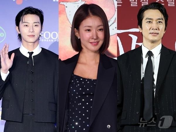 본문 이미지 - 배우 박서준, 이시영, 송승헌&#40;왼쪽부터&#41; / 뉴스1DB
