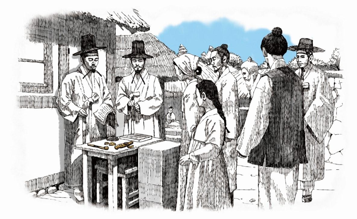 본문 이미지 - 국채보상운동 펜일러스트 이미지.(국가보훈부 제공)