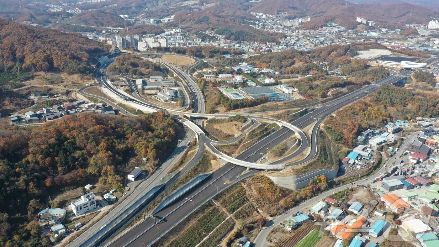 고속도로 전경.&#40;용인시 제공&#41; ⓒ News1 김평석 기자