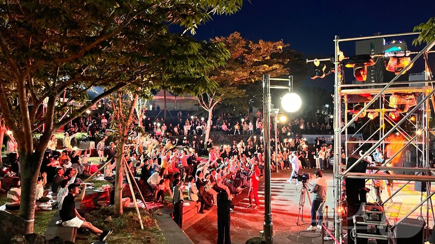 서귀포 혁신도시와 저지문화지구를 중심으로 진행된 ‘구석구석 문화배달 사업’(제주도 제공)