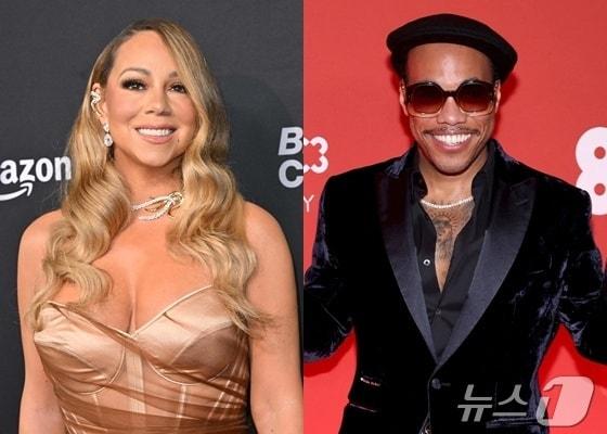 본문 이미지 - 머라이어 캐리(왼쪽), 앤더슨 팩 ⓒ AFP=뉴스1