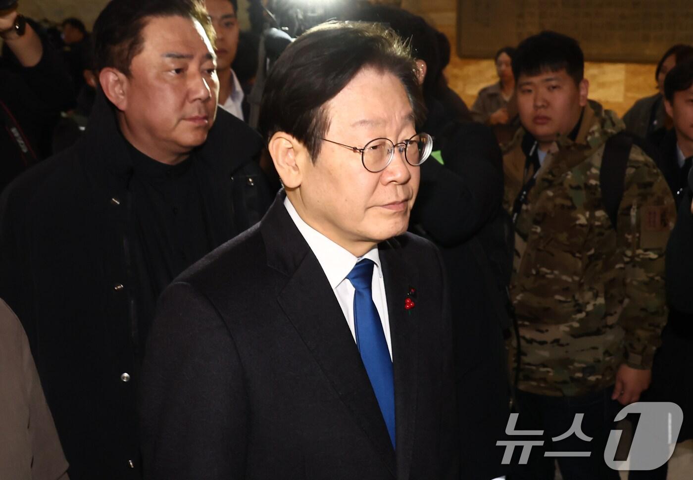 본문 이미지 - 이재명 더불어민주당 대표. ⓒ News1 김민지 기자