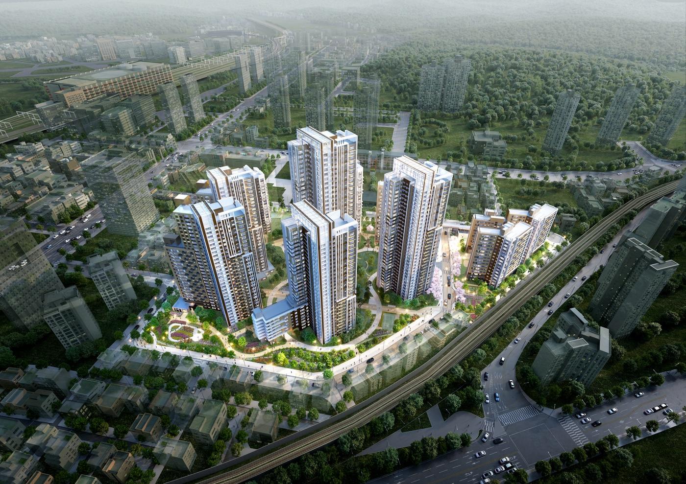 아세아 아파트 조감도(서울시 제공).