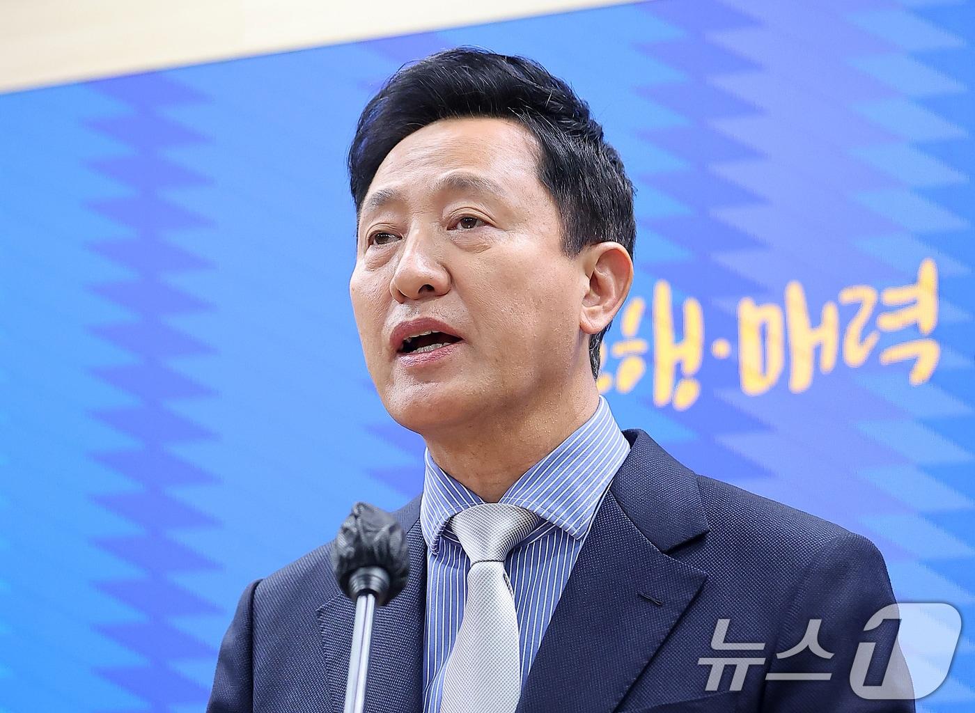 본문 이미지 - 오세훈 서울시장. ⓒ News1 김진환 기자