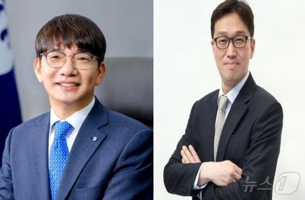 본문 이미지 - (왼쪽부터)이영종 신한라이프 대표, 강병관 신한EZ손해보험 대표/사진제공=각 사