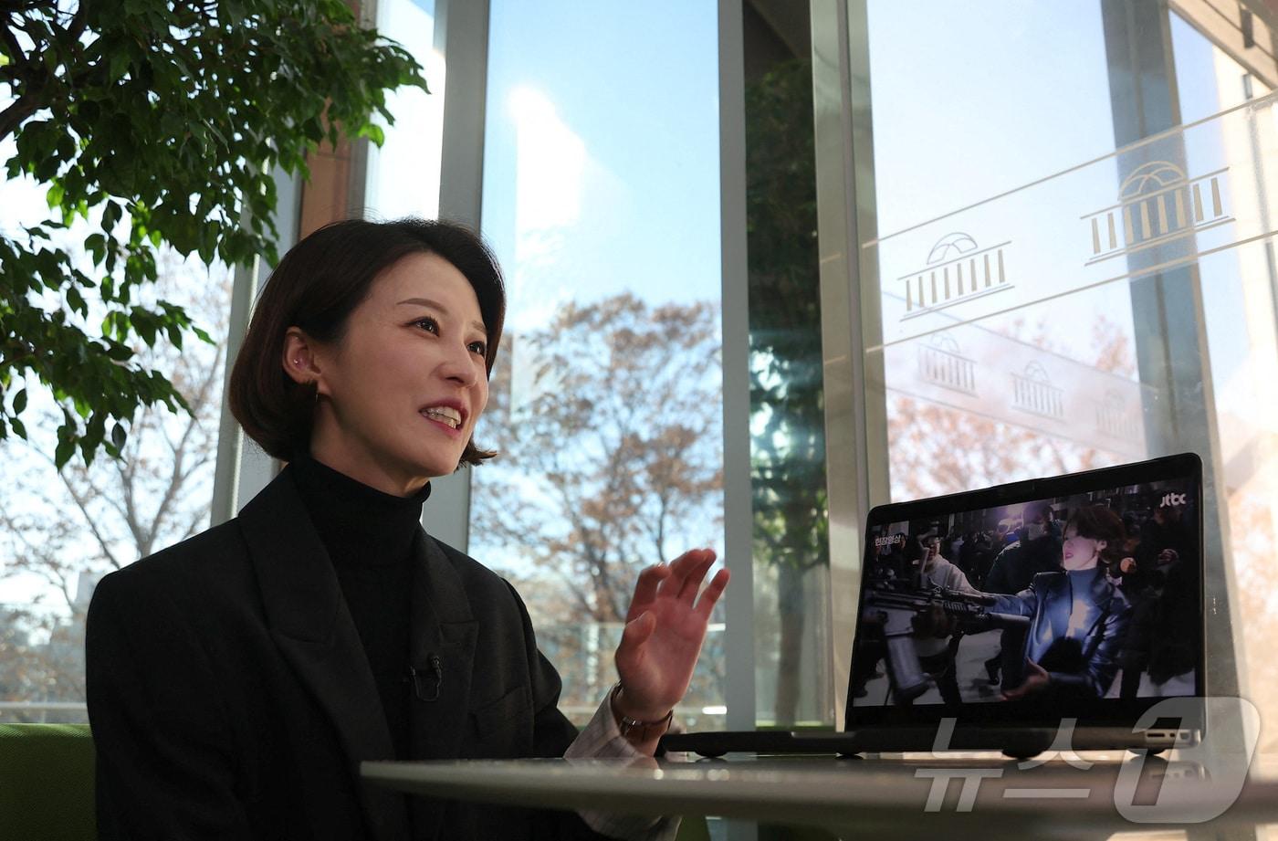 안귀령 대통령실 대변인. 2024.12.05/ ⓒ 로이터=뉴스1 ⓒ News1 권진영 기자