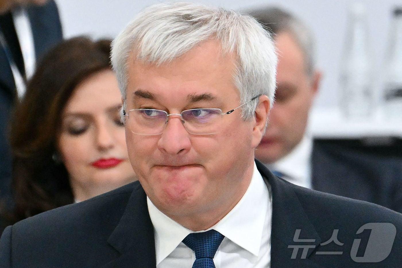 안드리 시비하 우크라이나 외무장관이 2024년 12월 5일 &#40;현지시간&#41; 몰타 타칼리에서 열린 유럽안보협력기구&#40;OSCE&#41; 회의에 참석을 하고 있다. &lt;자료사진&gt; 2024.12.06 ⓒ AFP=뉴스1 ⓒ News1 우동명 기자