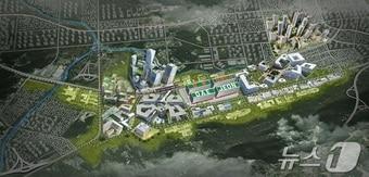 본문 이미지 - 나노·반도체 국가산업단지 후보지 조감도.(대전시 제공)/뉴스1 ⓒ News1 김경훈 기자