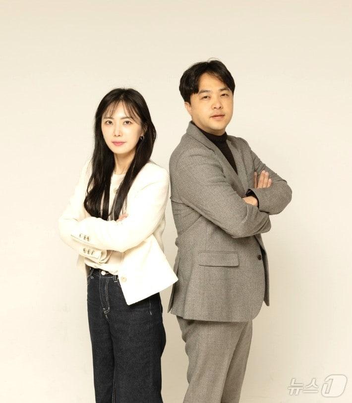 본문 이미지 - 사진 왼쪽부터 강현아 수석부위원장, 정재석 위원장/뉴스1