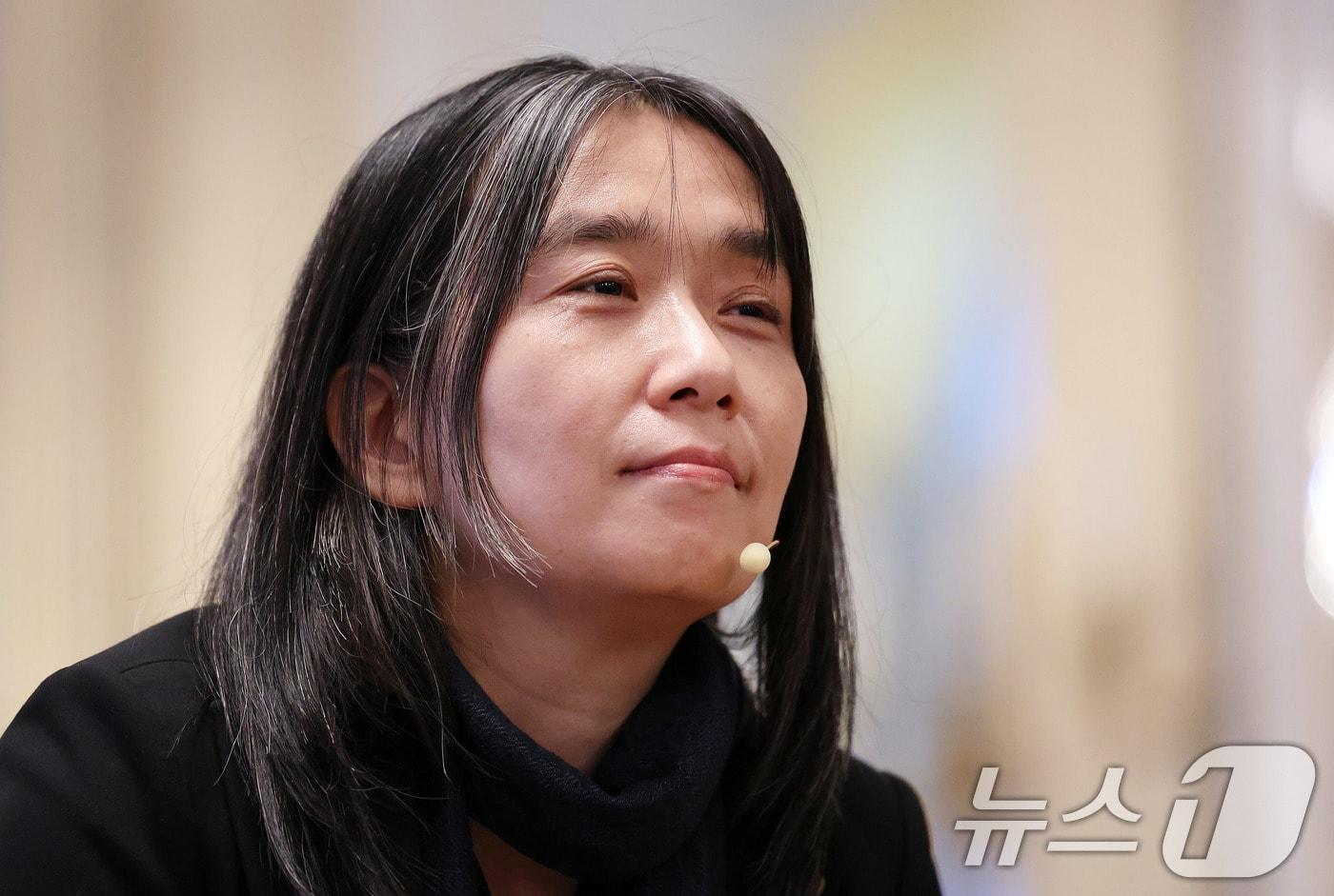 본문 이미지 -  한강 작가 ⓒ 뉴스1 박지혜 기자