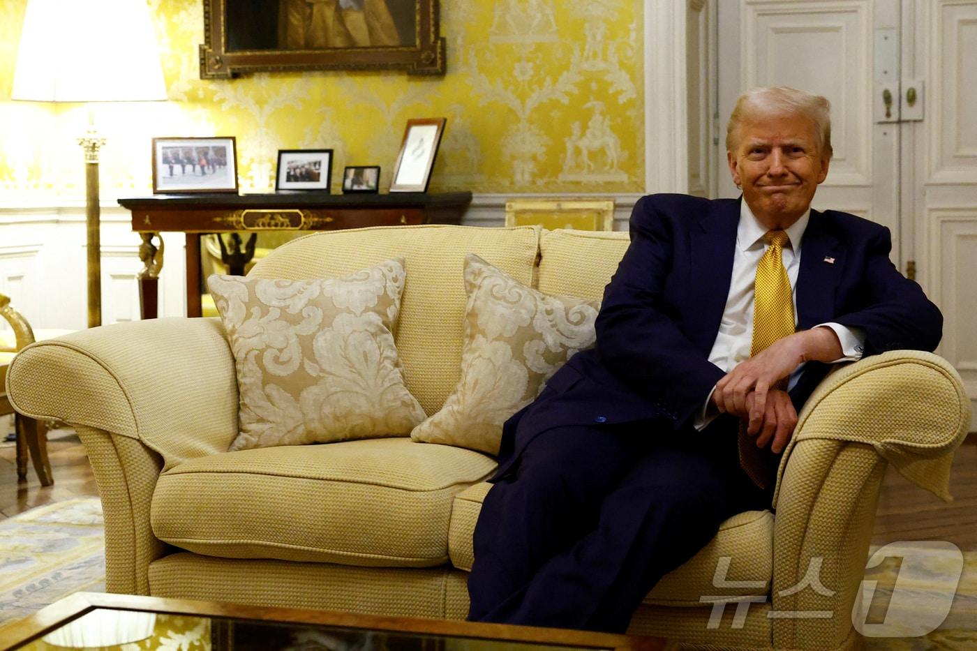 본문 이미지 - 도널드 트럼프 미국 대통령 당선인. 2024.12.08 ⓒ 로이터=뉴스1 ⓒ News1 우동명 기자