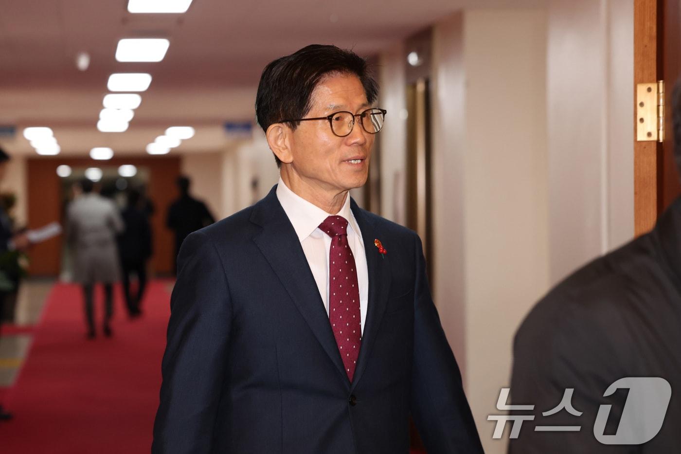 김문수 고용노동부 장관. (공동취재) 2024.12.8/뉴스1 ⓒ News1 임세영 기자