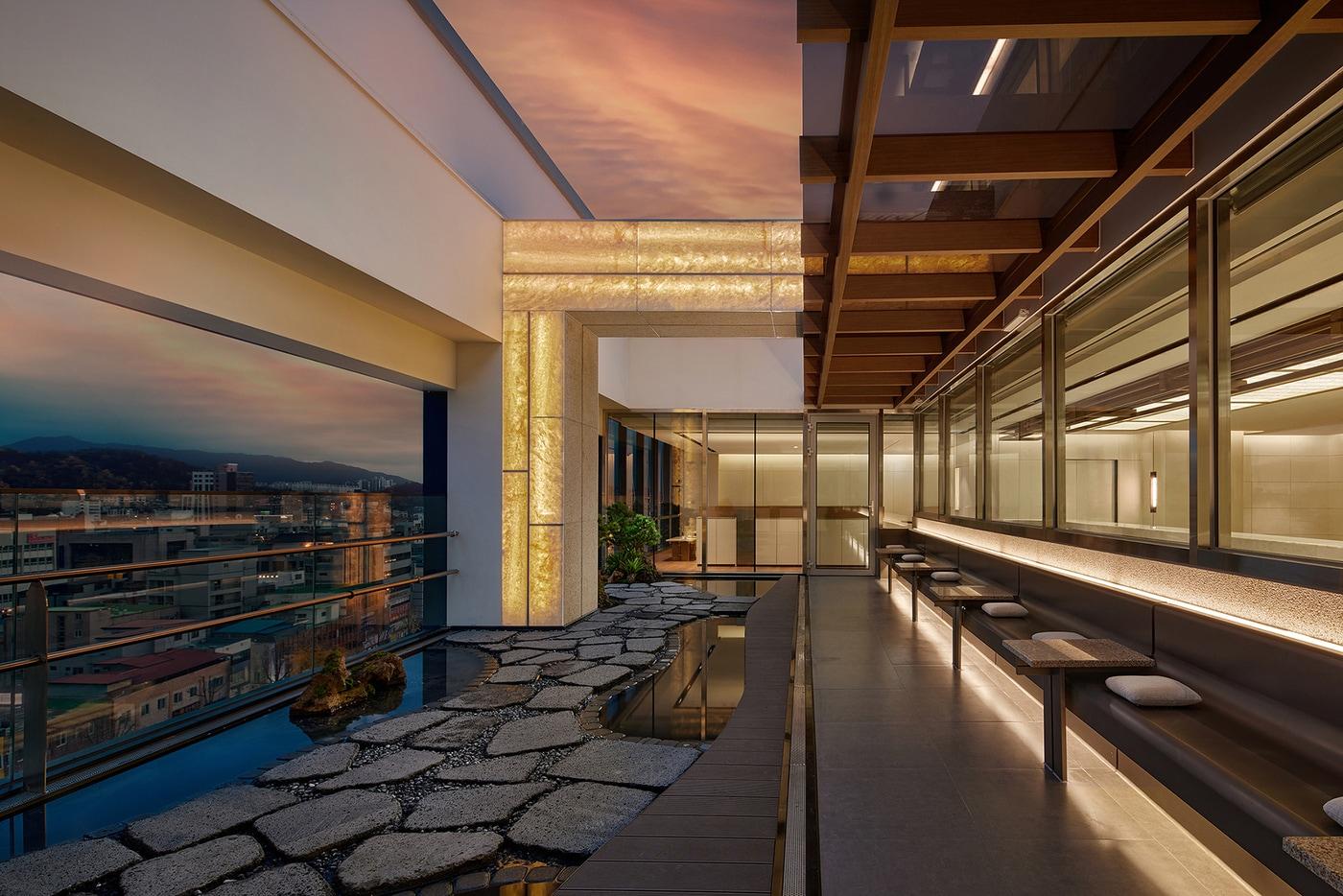 신라스테이 전주 루프탑 전경.&#40;호텔신라 제공&#41;. 