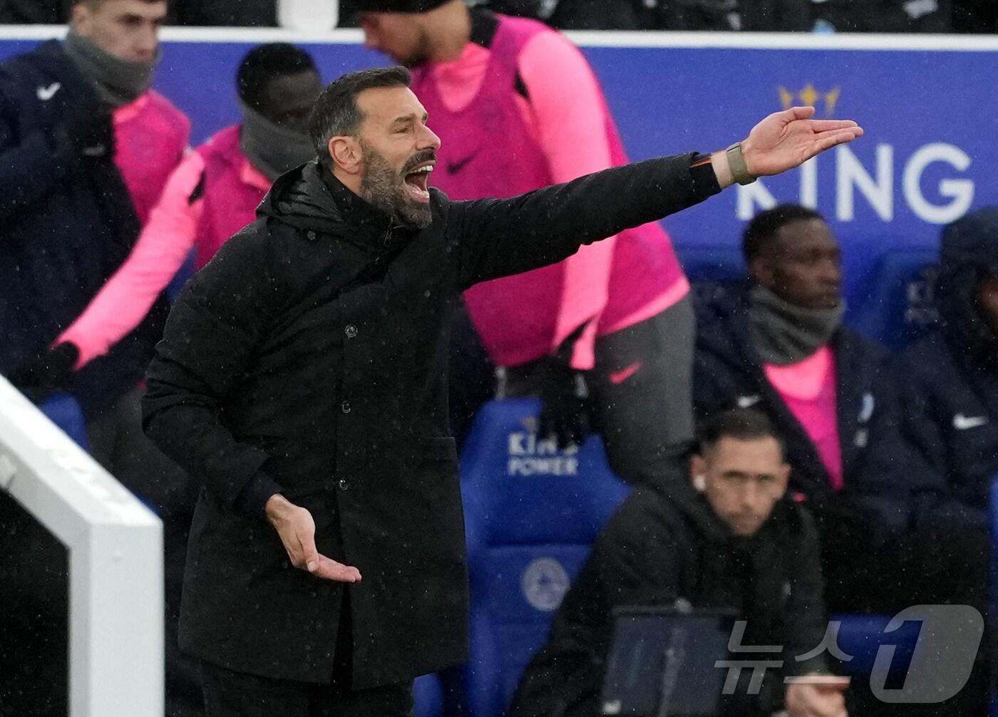 본문 이미지 - 레스터 시티는 뤼트 판니스텔로이 감독 부임 후 1승 1무를 기록했다. ⓒ 로이터=뉴스1