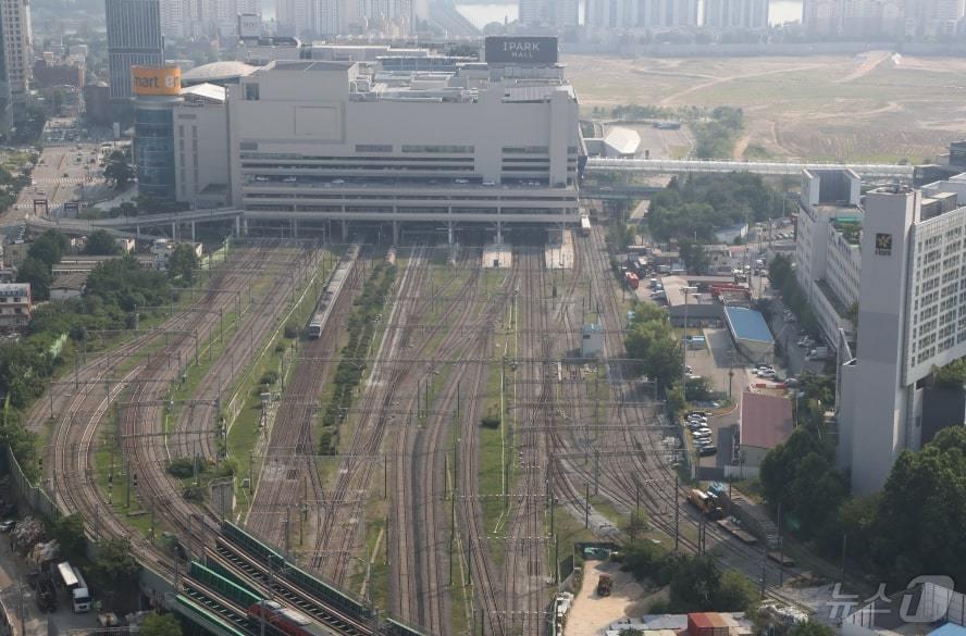 본문 이미지 - 용산역 경부선 전경. (용산구 제공)ⓒ 뉴스1