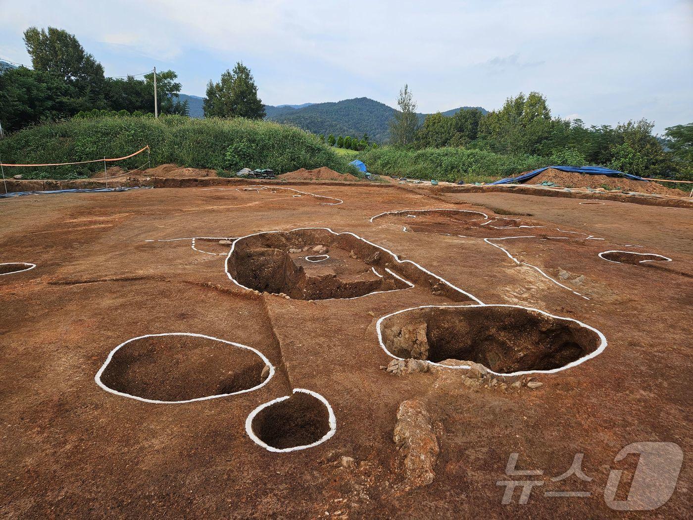 본문 이미지 - 전남 보성군 &#39;조성리유적&#39; 발굴 현장.&#40;보성군 제공&#41;2024.12.9/뉴스1