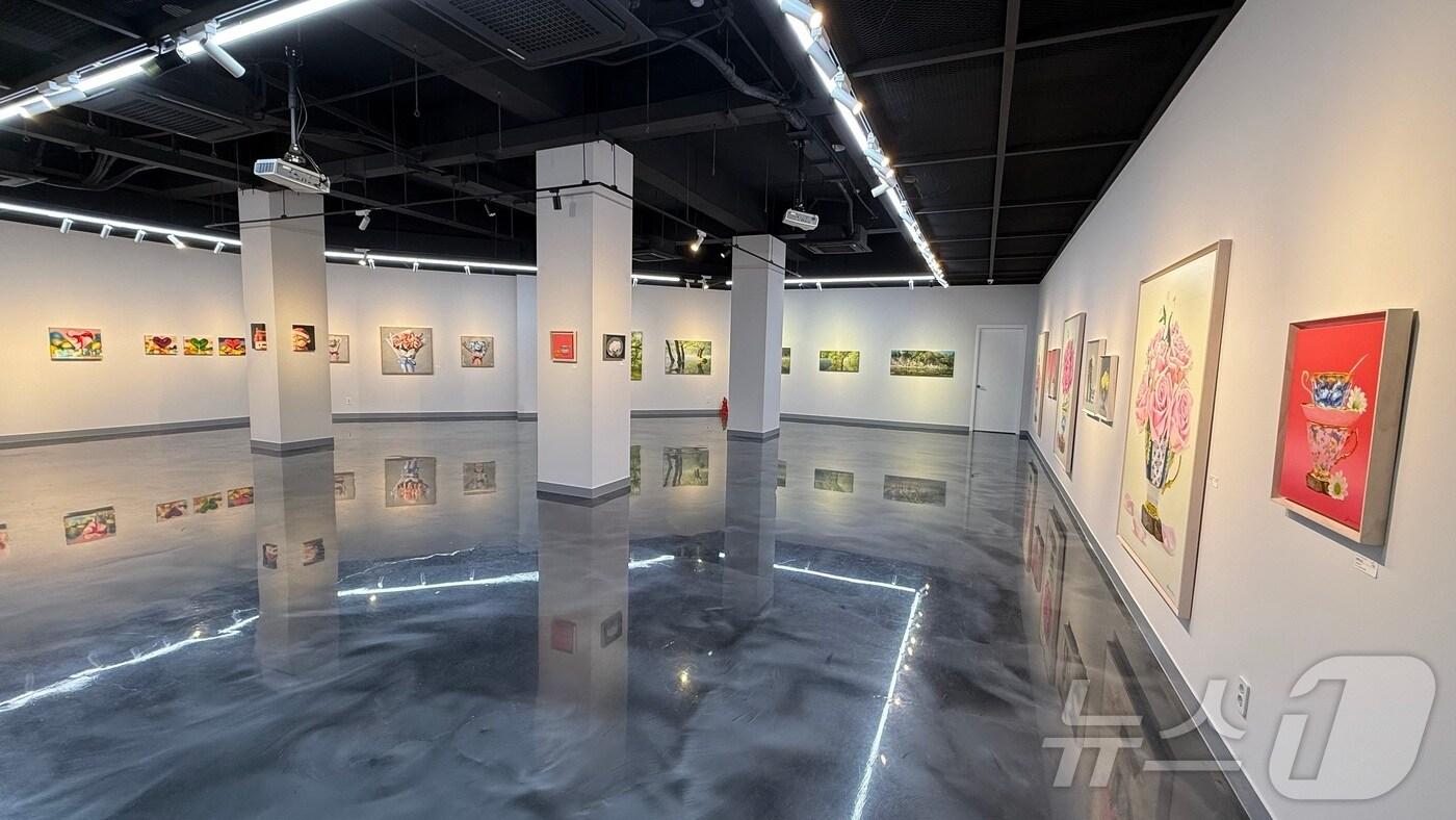 대구 서구문화회관 전시실 내부 (대구 서구문화회관 제공)