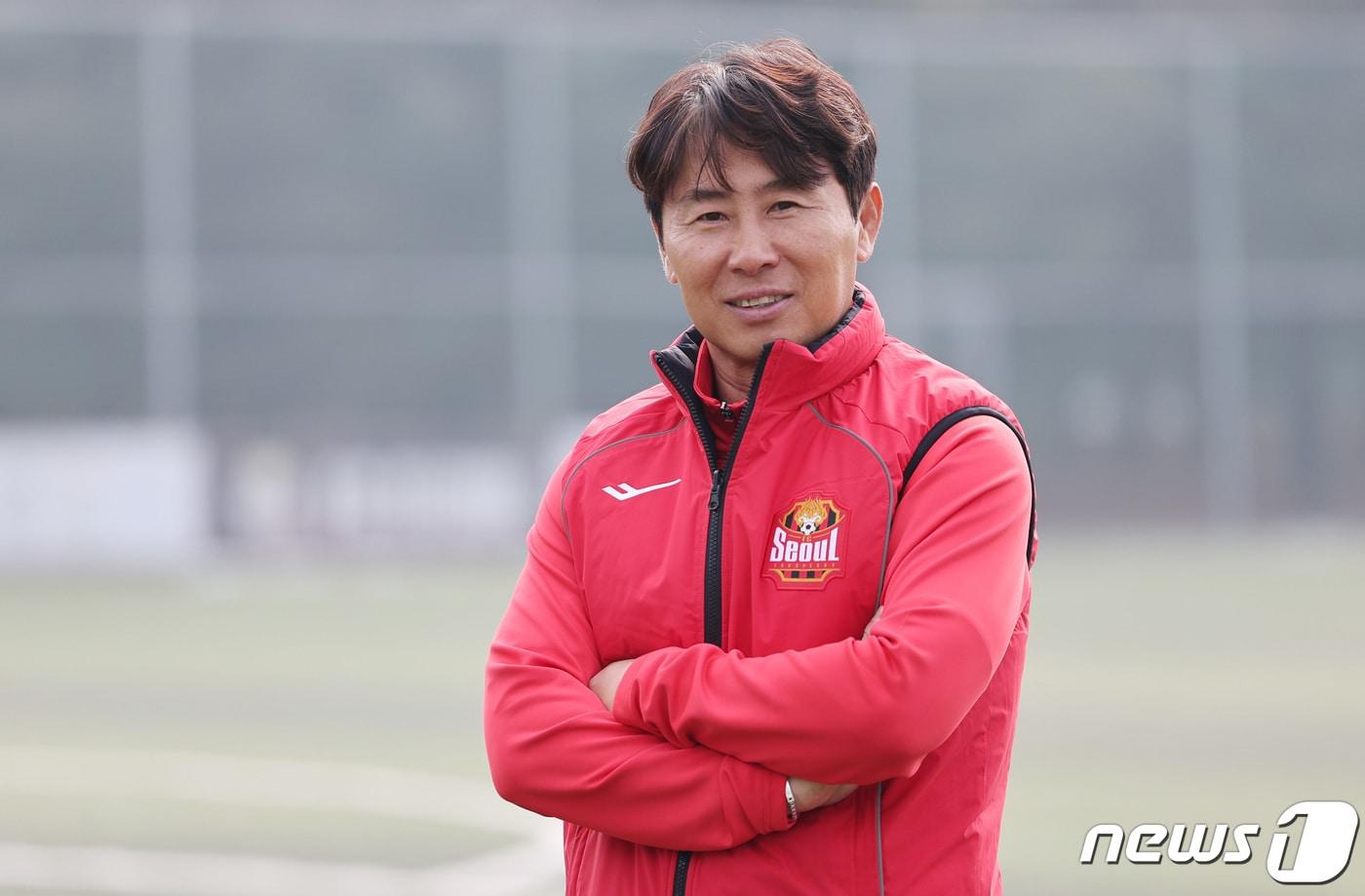 본문 이미지 - 김기동 FC서울 감독이 경기도 구리시 GS 챔피언스파크에서 뉴스1과 인터뷰를 갖고 있다. 2024.2.1/뉴스1 ⓒ News1 박지혜 기자