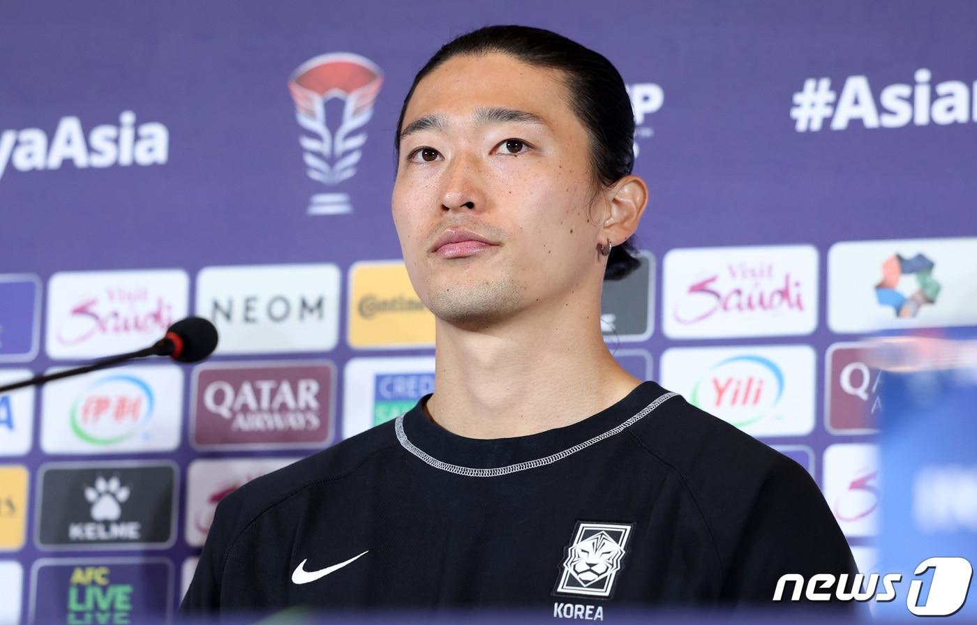 축구대표팀의 조규성 2024.2.1/뉴스1 ⓒ News1 김성진 기자