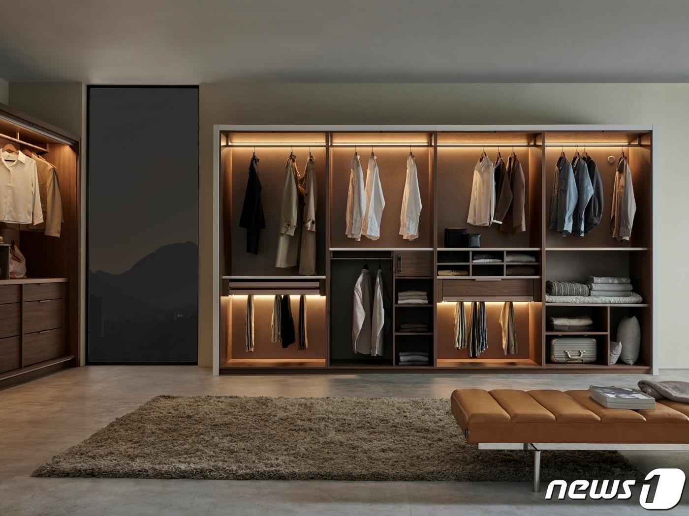 본문 이미지 - 한샘, 시그니처 붙박이장 출시(한샘 제공)