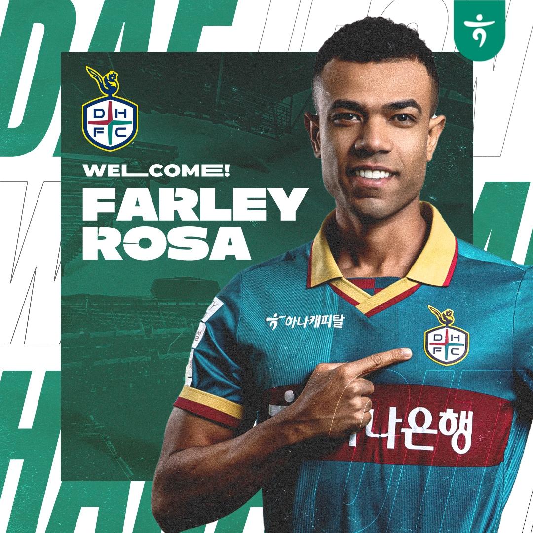 본문 이미지 - 대전 하나시티즌의 새로운 외국인 공격수 호사. (대전하나시티즌 제공)