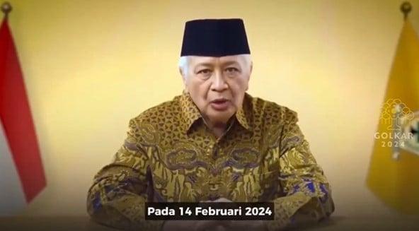 본문 이미지 - 인도네시아를 32년간 철권통치한 수하르토 전 대통령의 딥페이크 영상. (X 갈무리)