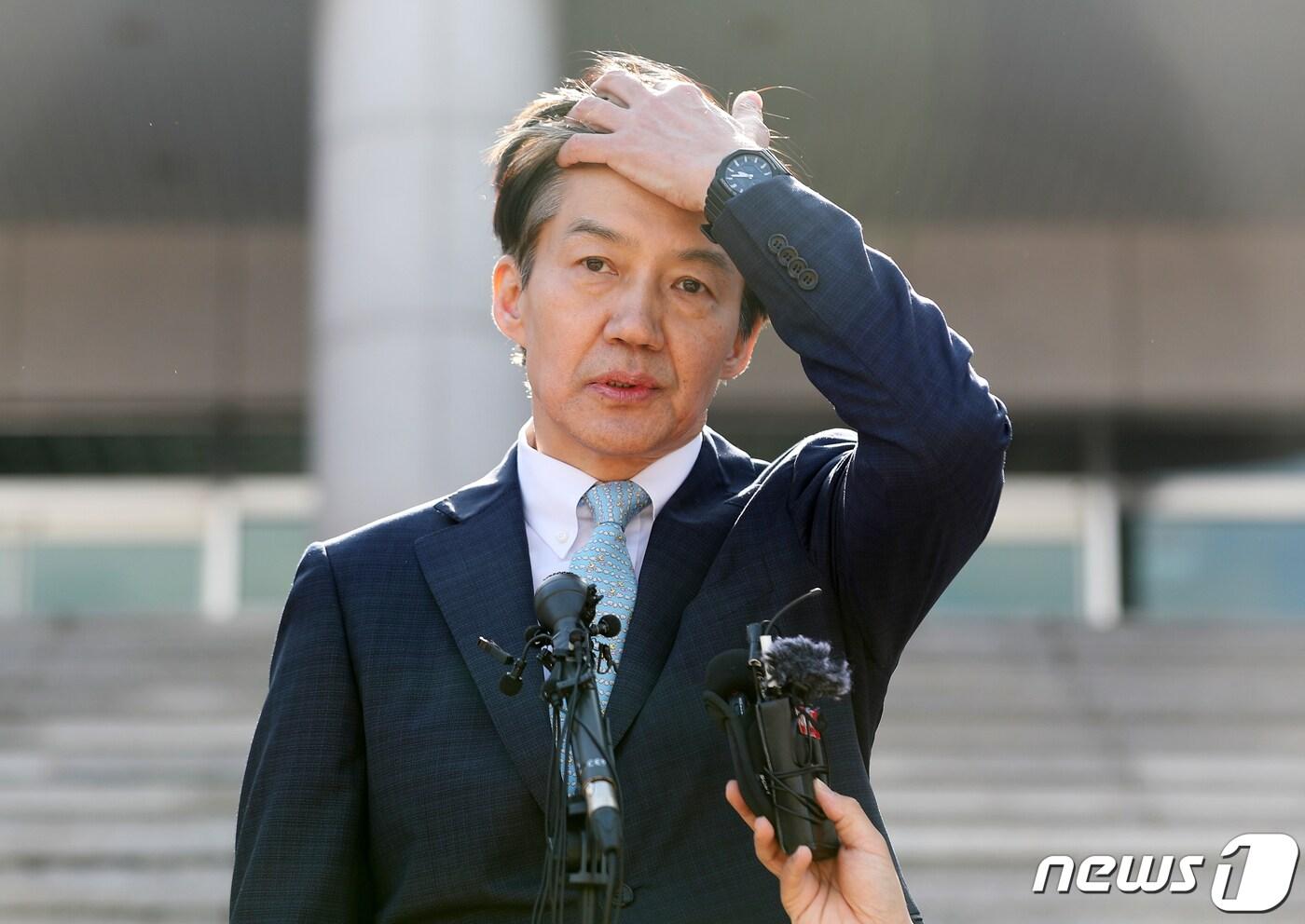 본문 이미지 - 조국 전 법무부 장관. 뉴스1 ⓒ News1 윤일지 기자