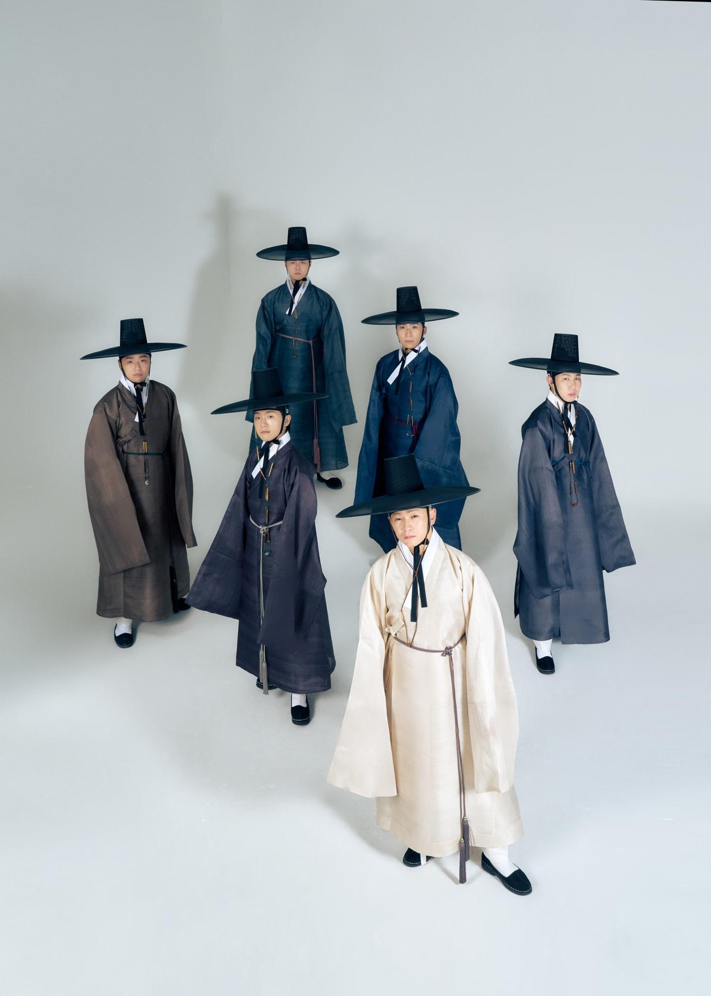 본문 이미지 - 덕수궁에서 열리는 &#39;남자경기소리, 고만고만&#39; 출연진 모습. 문화재청 제공.