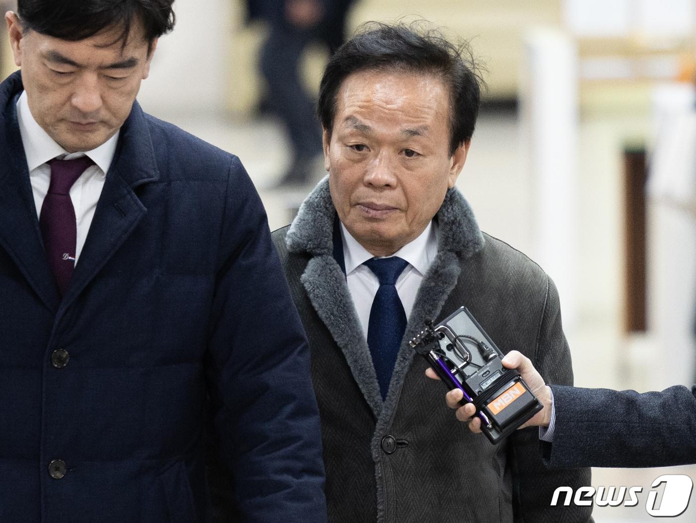 본문 이미지 - ‘백현동 개발사업 비리 의혹’ 관련 핵심 로비스트로 지목된 김인섭 전 한국하우징기술 대표. /뉴스1 ⓒ News1 이재명 기자