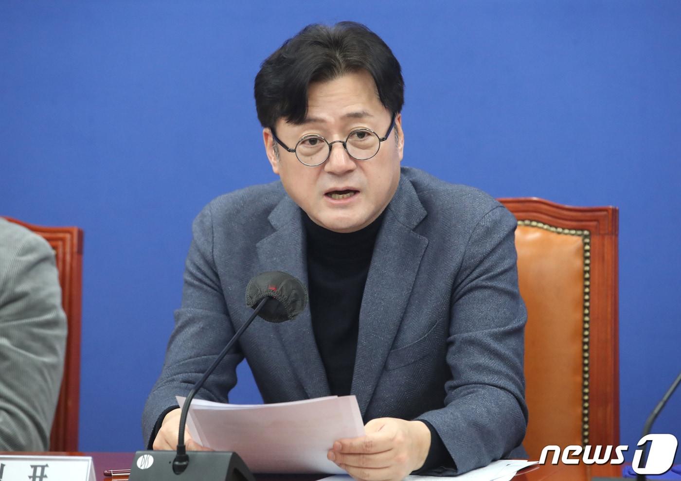본문 이미지 - 홍익표 더불어민주당 원내대표./뉴스1 ⓒ News1 임세영 기자