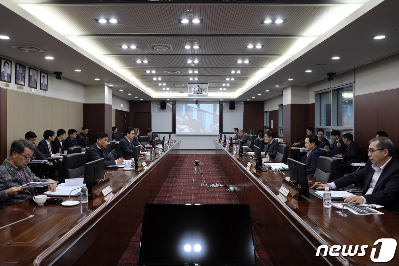 본문 이미지 - 강원랜드 제210차 이사회(강원랜드 제공)