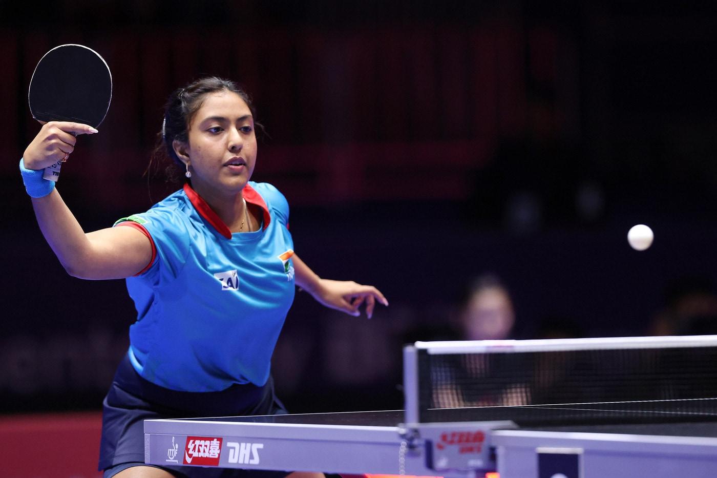 인도 탁구가 부산세계탁구선수권서 돌풍을 일으키고 있다.(부산탁구선수권 조직위 제공) 