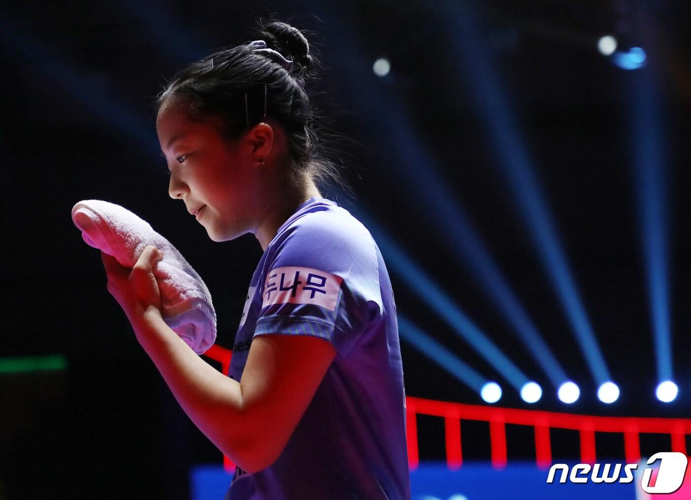 본문 이미지 - 탁구 국가대표 신유빈. 2024.2.17/뉴스1 ⓒ News1 윤일지 기자