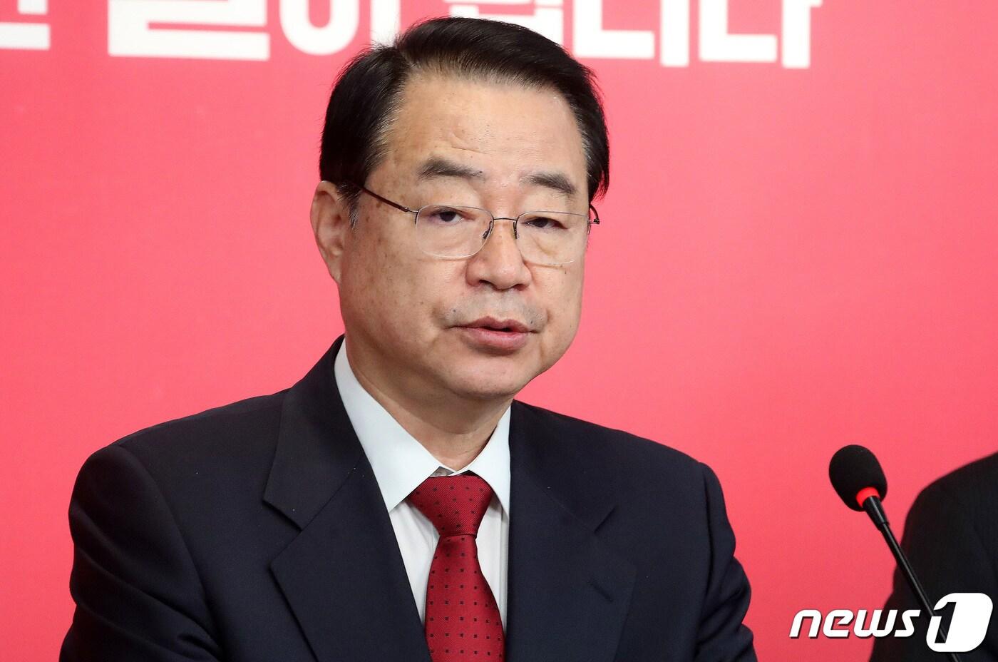 본문 이미지 - 정영환 국민의힘 공천관리위원장 2024.2.18/뉴스1 ⓒ News1 임세영 기자